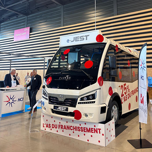 Minibus e-JEST aux Journées AGIR