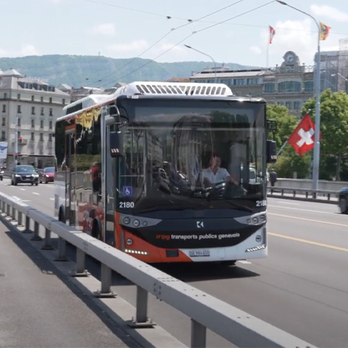 Bus électriques Karsan à Genève
